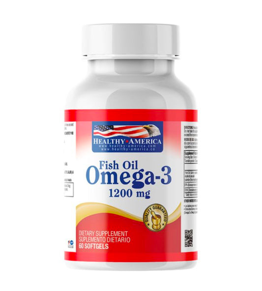 Omega 3 Fish Oil 1200 MG 60 Softgels