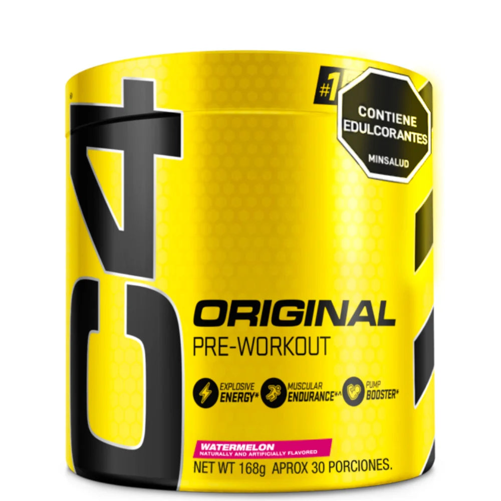 C4 Original Pre entreno 30 serv sabor sandía fresa Cellucor para energía y rendimiento en Bogotá Colombia