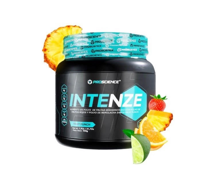 Intenze Preworkout 1.9 LB sabor citrus punch preentreno para energía y fuerza en Bogotá Colombia