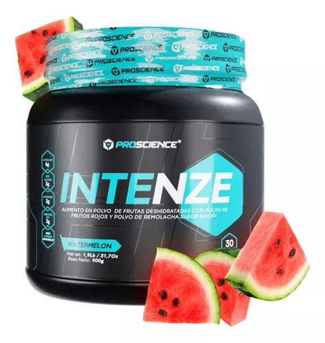 Intenze Preworkout 1.9 LB sabor sandía preentreno para energía y fuerza en Bogotá Colombia