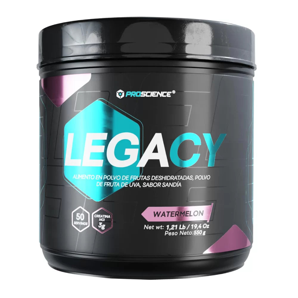 Creatina Legacy Proscience sabor uva para ganar masa muscular Bogotá Colombia