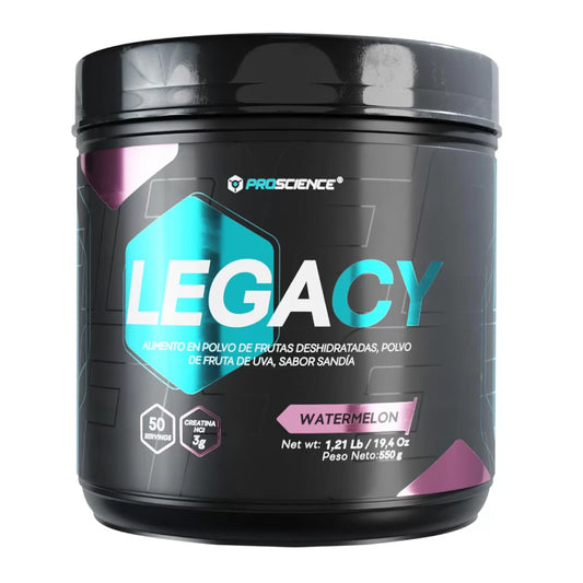 Creatina Legacy Proscience sabor uva para ganar masa muscular Bogotá Colombia