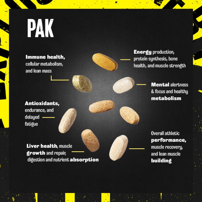 Animal Pak, 44 Packs
